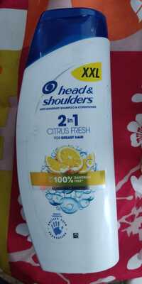HEAD & SHOULDERS - 2in1 citrus fresh - Anti-dandruff shampoo & conditioner 