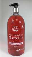 AMÉOS - Savon liquide de Marseille fraise basilic
