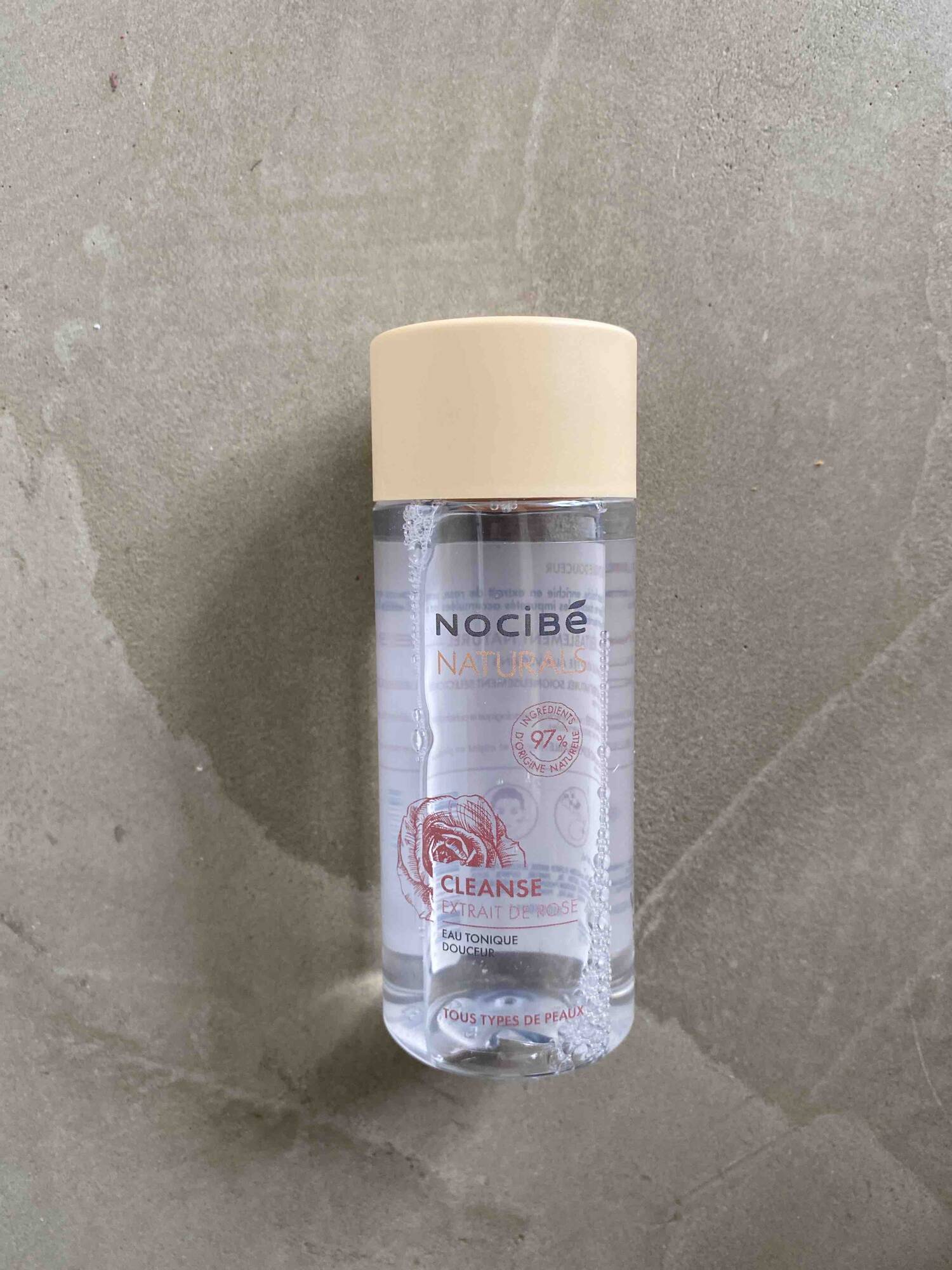 NOCIBÉ - Naturals - Eau tonique douceur extrait de rose