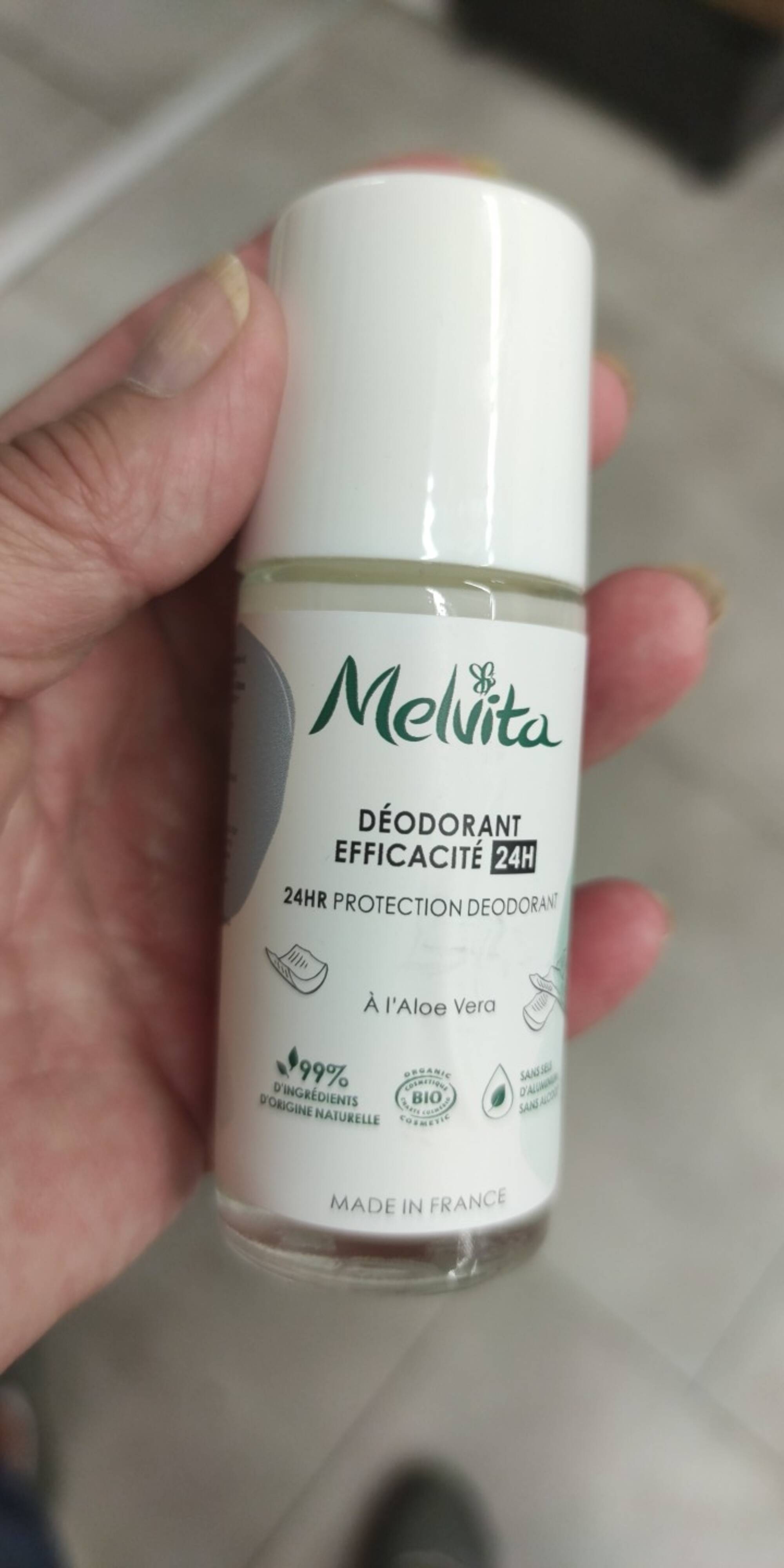 MELVITA - Déodorant efficacité- protection déodorant