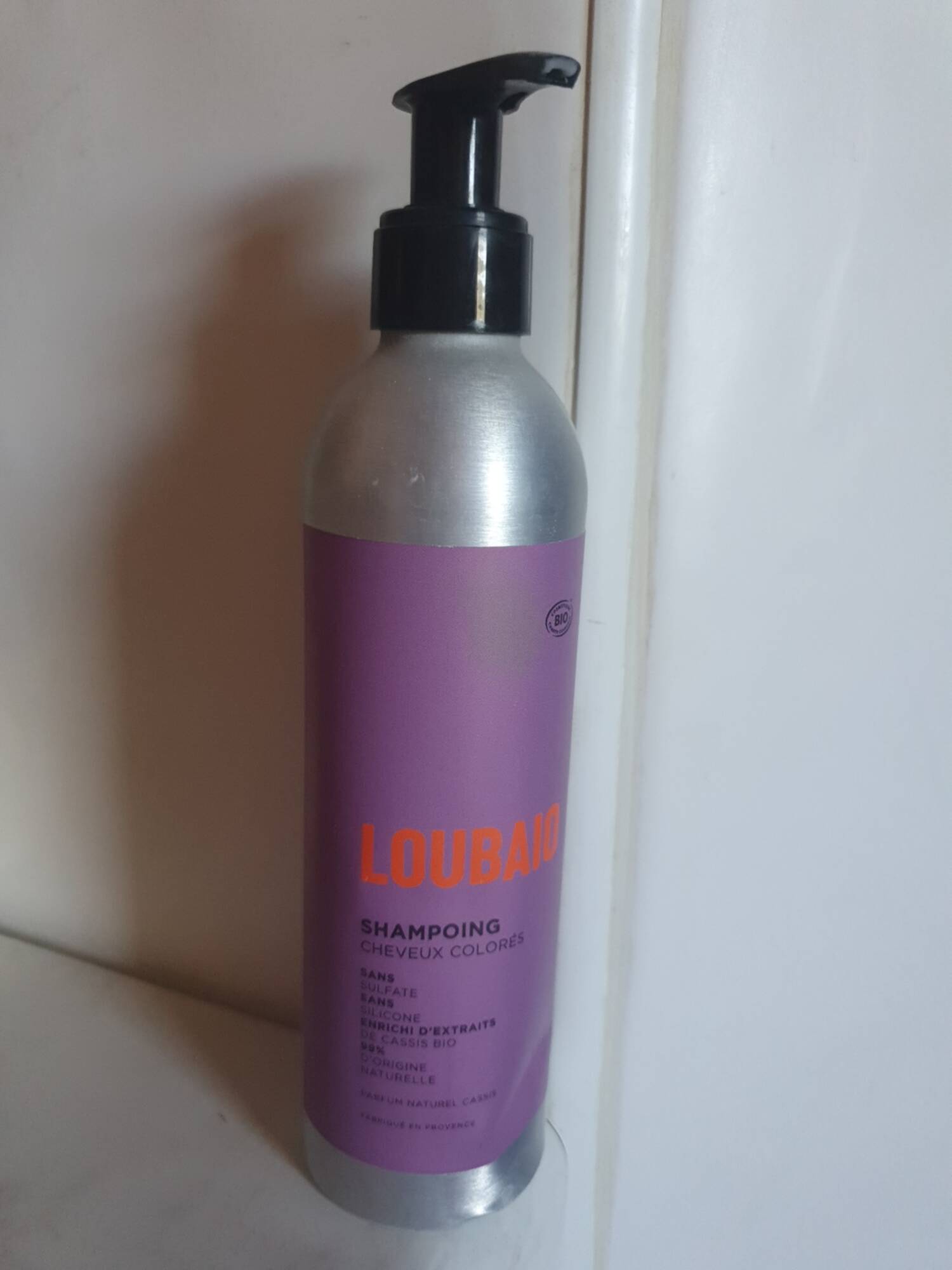 LOUBAIO - Shampooing cheveux colorés 