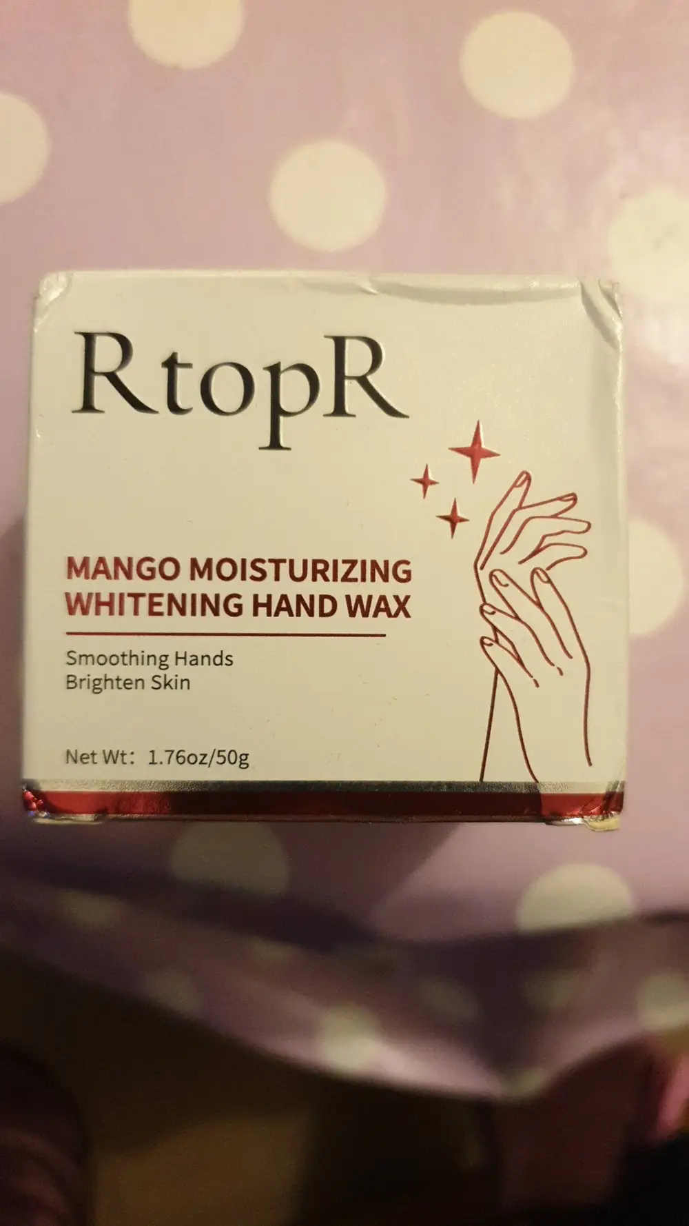 RTOPR - Mango moisturizing - Whitening hand wax