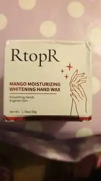 RTOPR - Mango moisturizing - Whitening hand wax