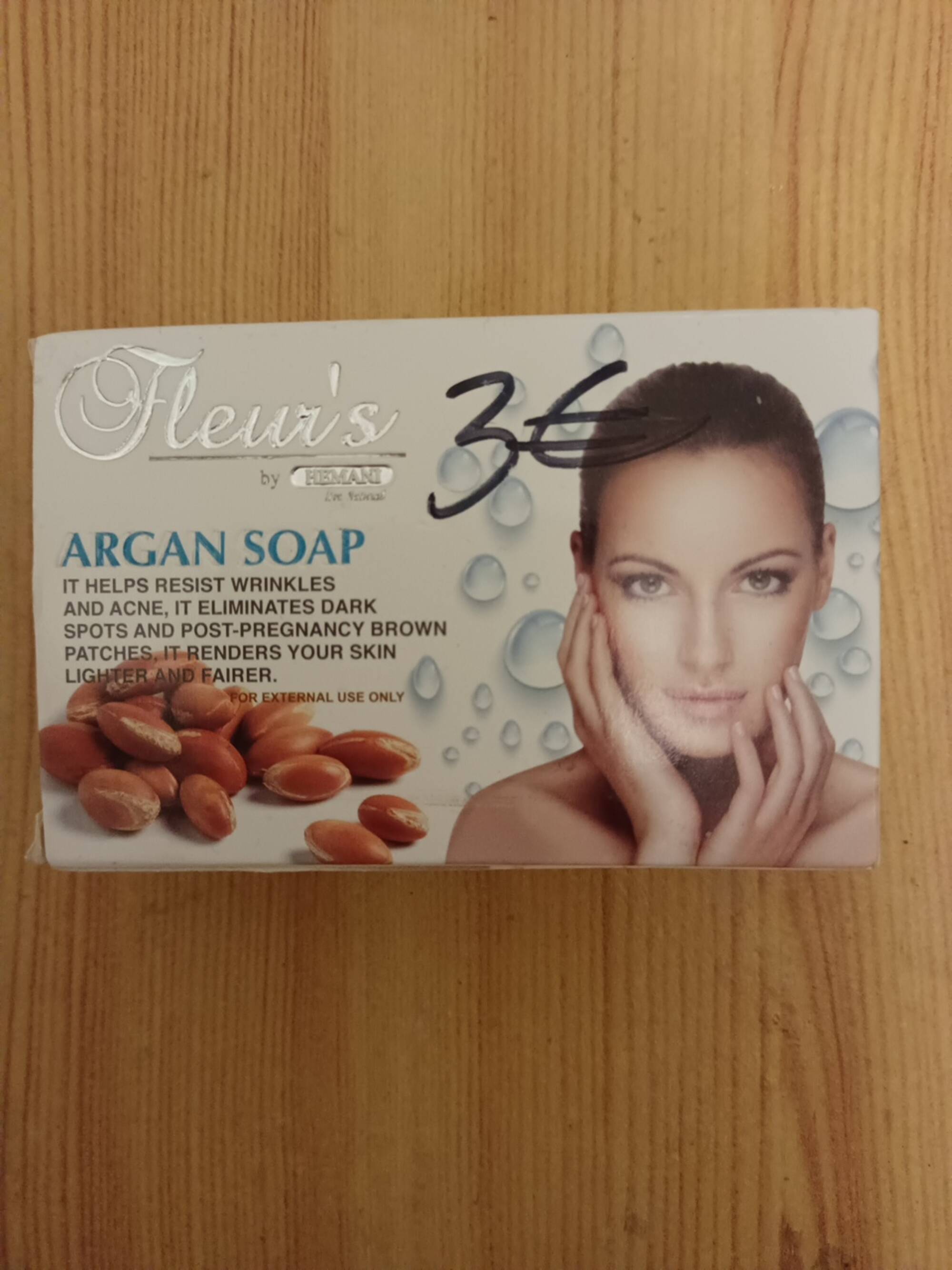 HERMANI - Fleur's - Argan soap 