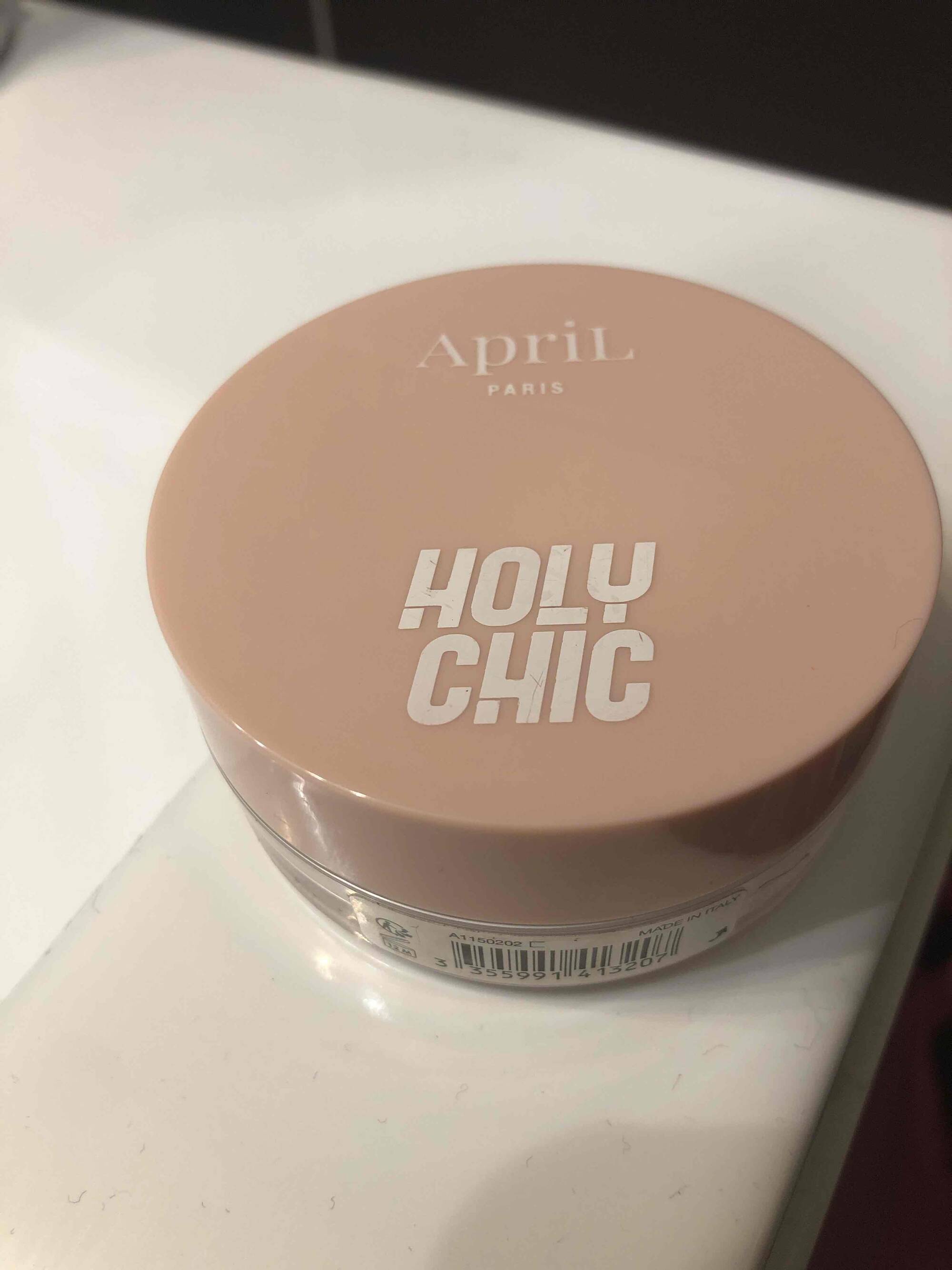 APRIL - Holy chic - Poudre libre fixante