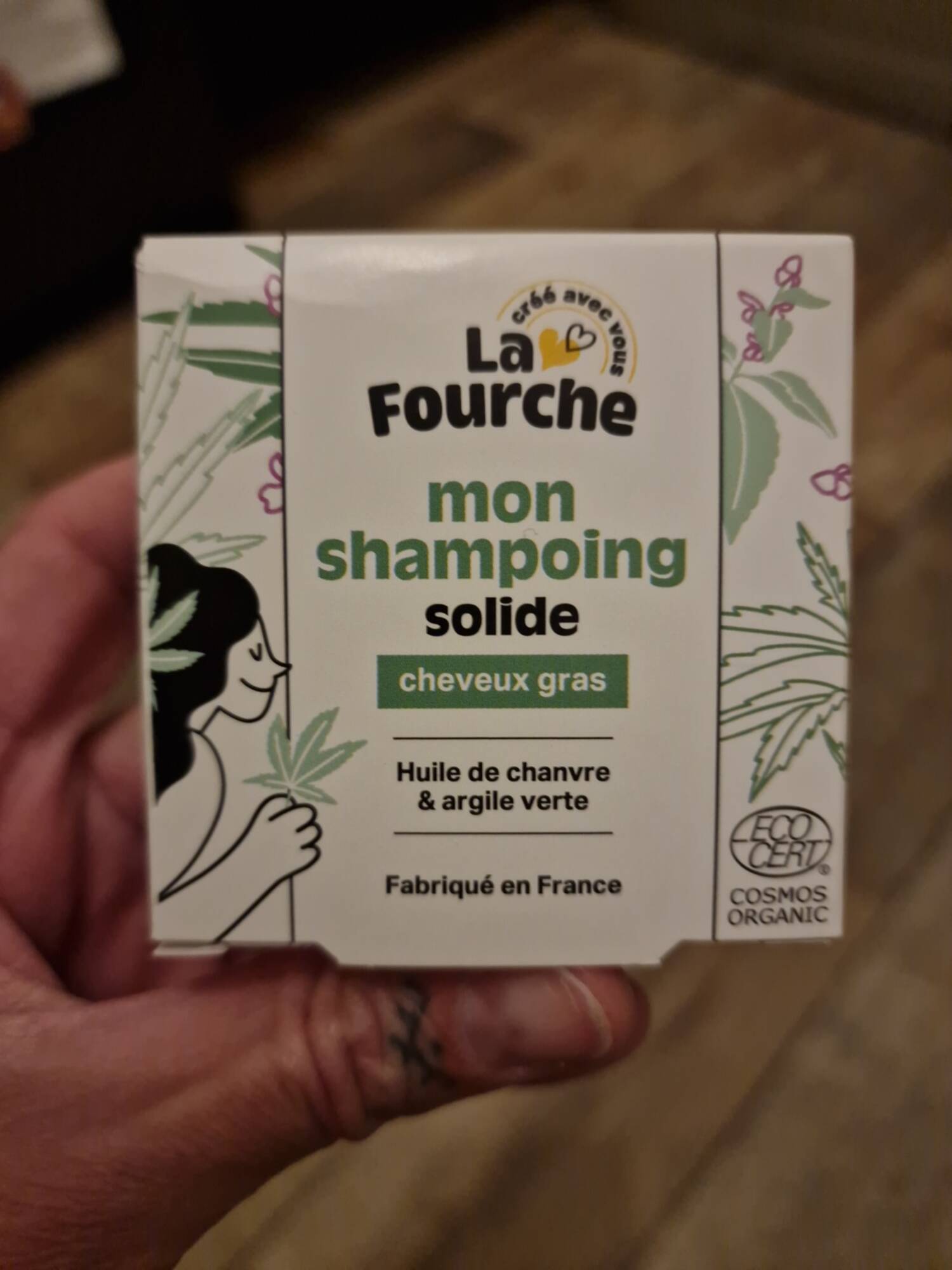 LA FOURCHE - Mon shampooing solide pour cheveux gras