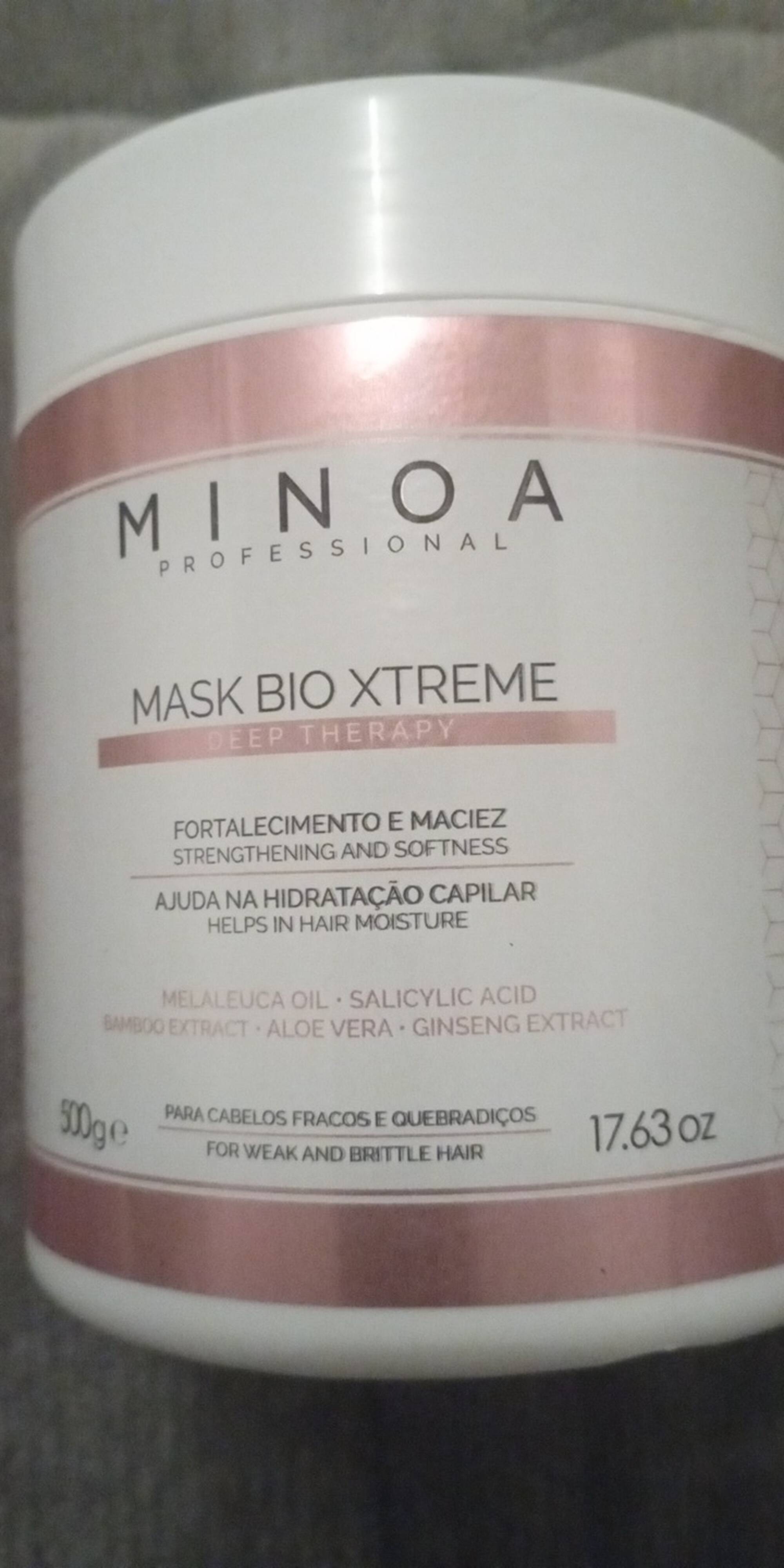 MINOA PROFESSIONAL - Mask bio xtreme deep therapy 