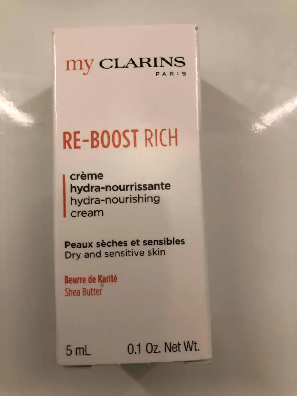 CLARINS - Re-boost rich - Crème hydra-nourrissante