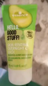 ESSENCE - Hello, good stuff - Skin renewal overnigth mask