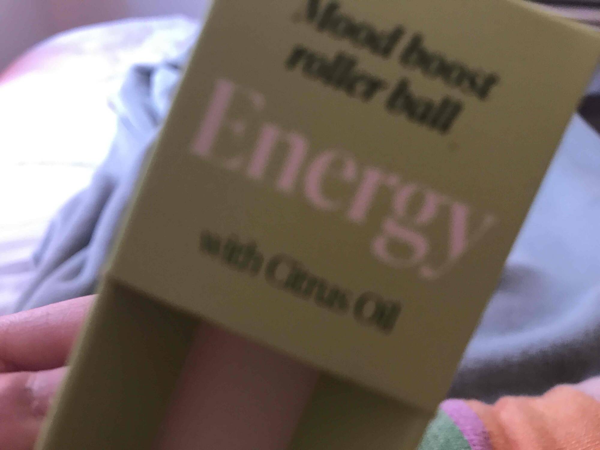 AROMACOLOGY - Energy - Mood boost roller ball with citrus oil