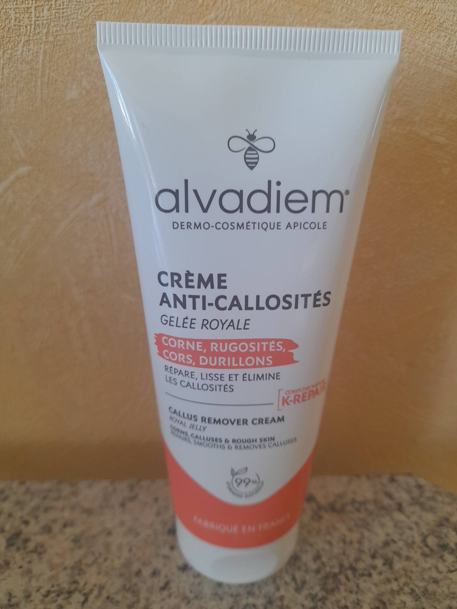 ALVADIEM - Crème anti-callosités gelée royale