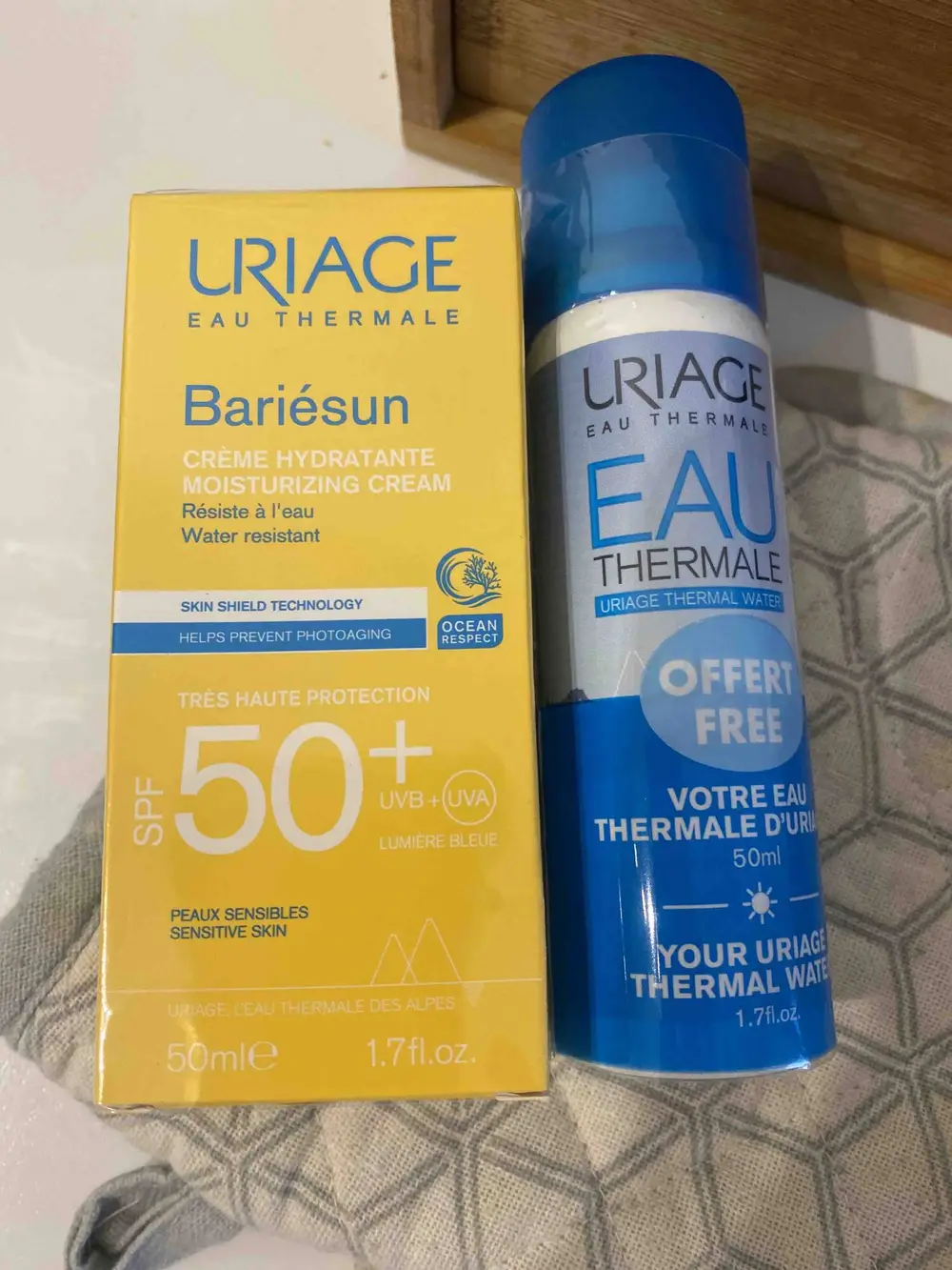 URIAGE - Bariésun - Crème hydratante SPF 50+