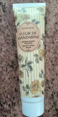 MATHILDE M. - Fleur de mandarine - Baume mains velours