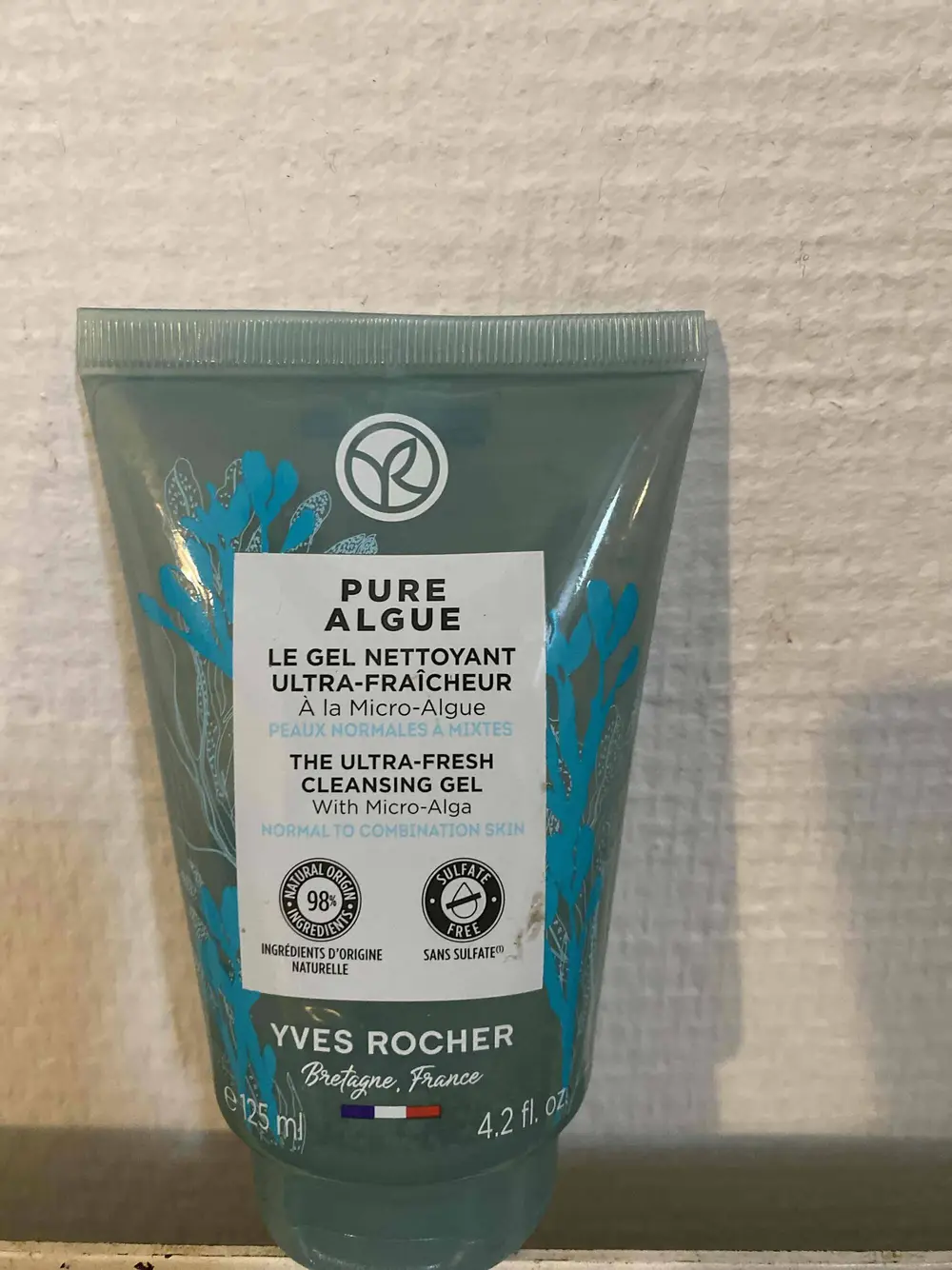 YVES ROCHER - Pure algue - Le gel nettoyant ultra-fraîcheur