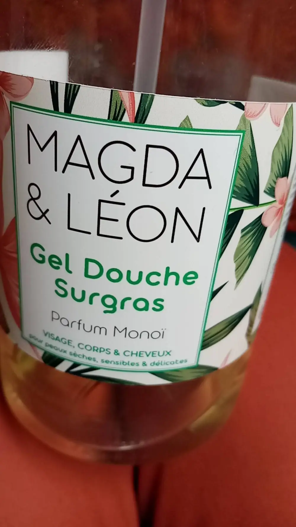 MAGDA & LEON - Gel douche surgras parfum monoï