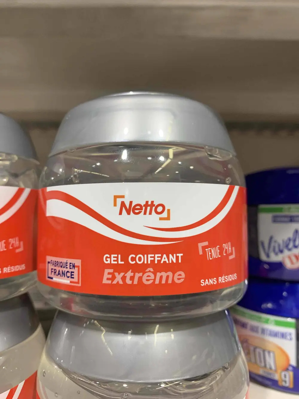 NETTO - Gel coiffant extrême