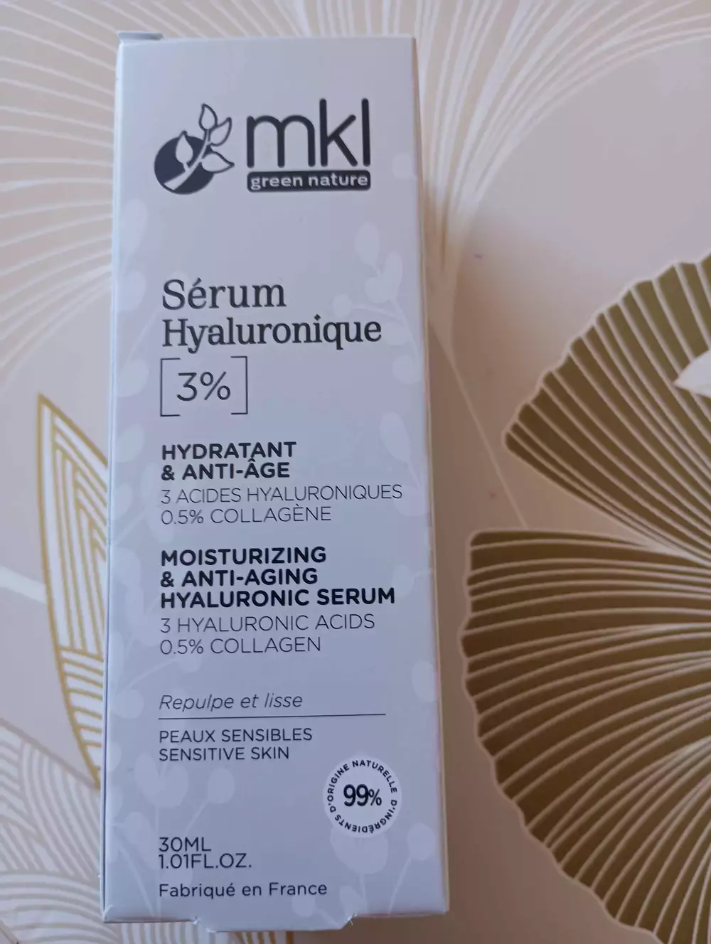 MKL GREEN NATURE - Sérum hyaluronique - Hydratant & anti-âge