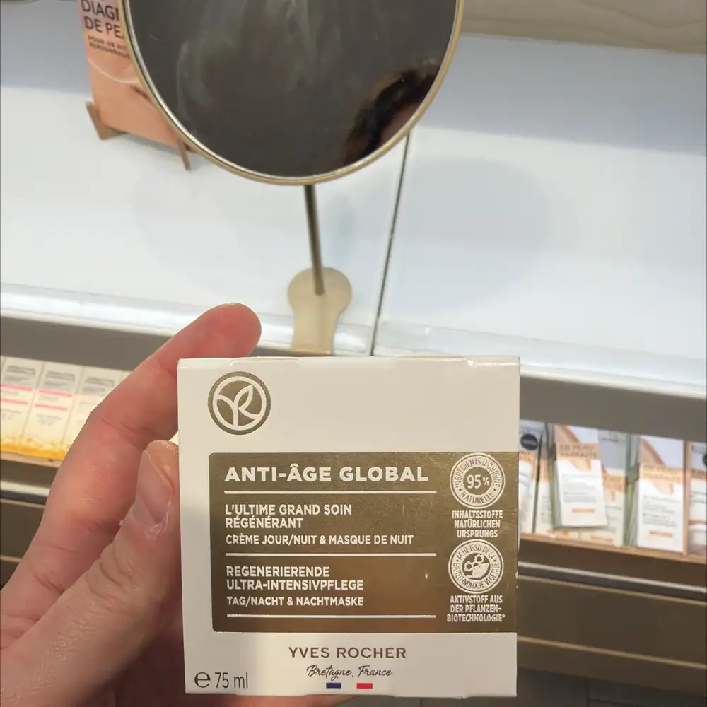 YVES ROCHER - Anti-âge global - Crème jour / nuit & masque de nuit