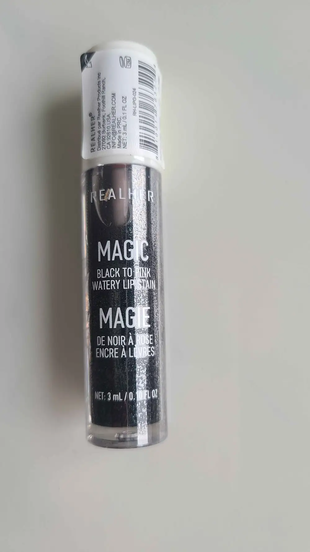 REALHER - Magie - De noir à rose encre à lèvres