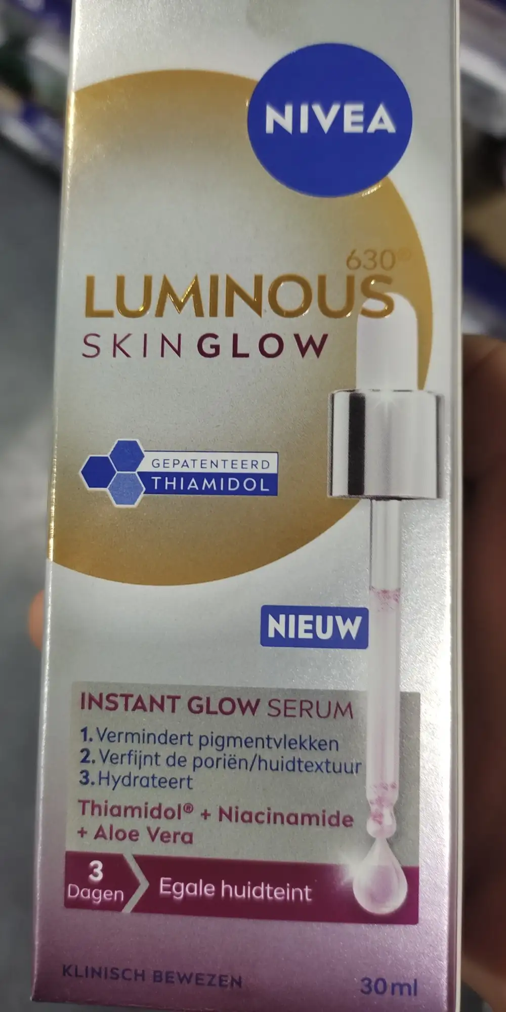 NIVEA - Luminous skin glow - Instant glow serum