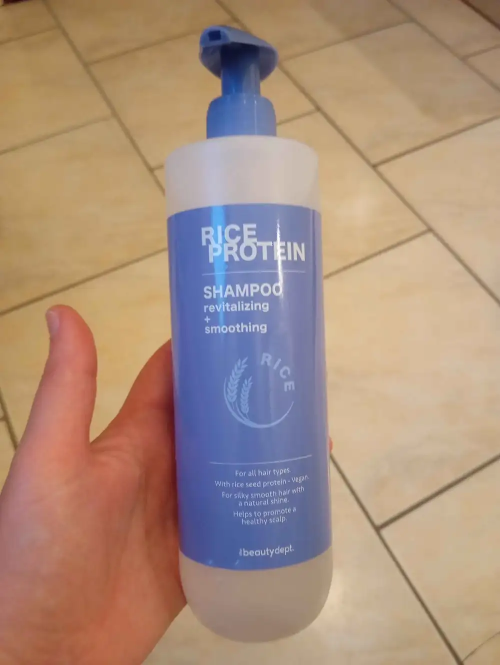 THE BEAUTY DEPT - Rice protein - Shampoo revitalizing + smoothing