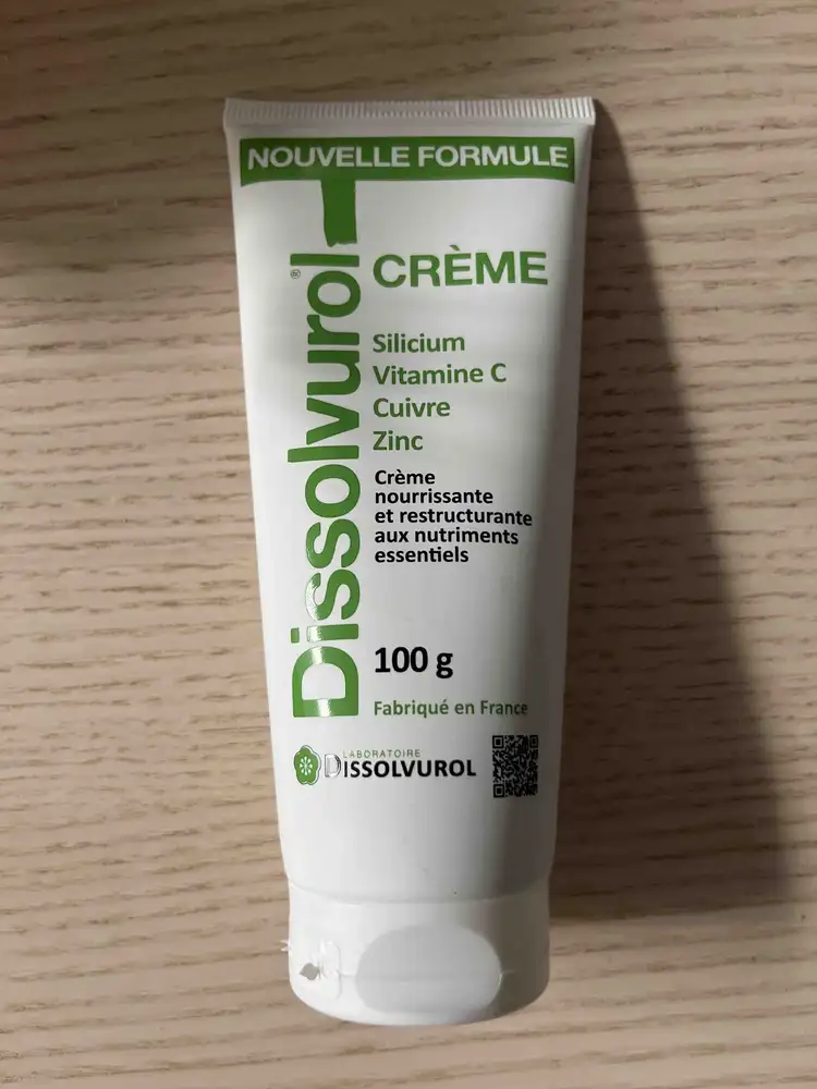 DISSOLVUROL - Crème nourrissante et restructurante aux nutriments essentiels