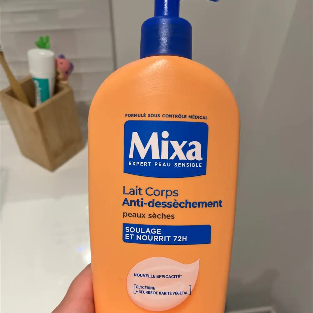 MIXA - Lait corps anti-dessèchement peaux sèches 72h