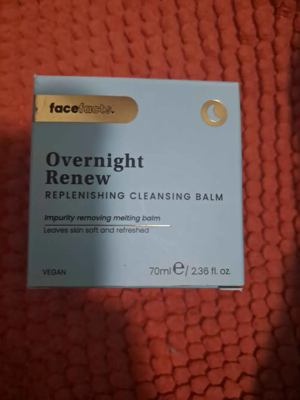FACE FACTS - Overnight renew - Replenishing cleansing balm 