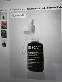 HORACE - Sérum extrait herbe sacrée 