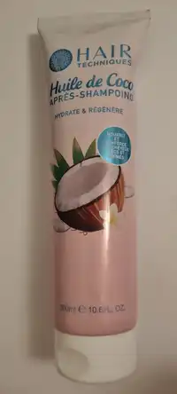HAÏR TECHNIQUES - Huilde de coco - Après-shampooing