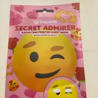 JOYPIXELS - Secret admirer - Radiating printed sheet mask 
