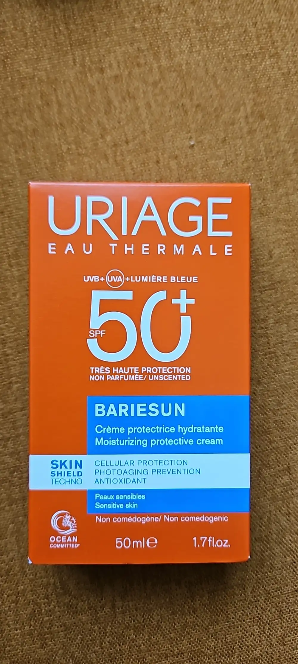URIAGE - Bariesun - Crème protectrice hydratante SPF 50+