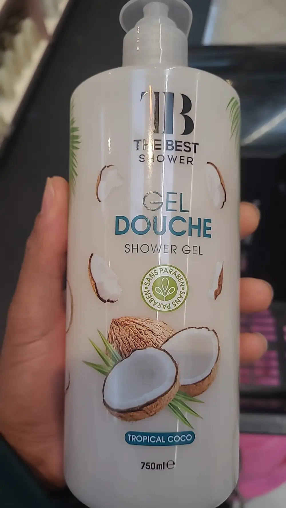 THE BEST - Gel douche tropical coco