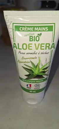 ECOCERT - Crème mains aloe vera