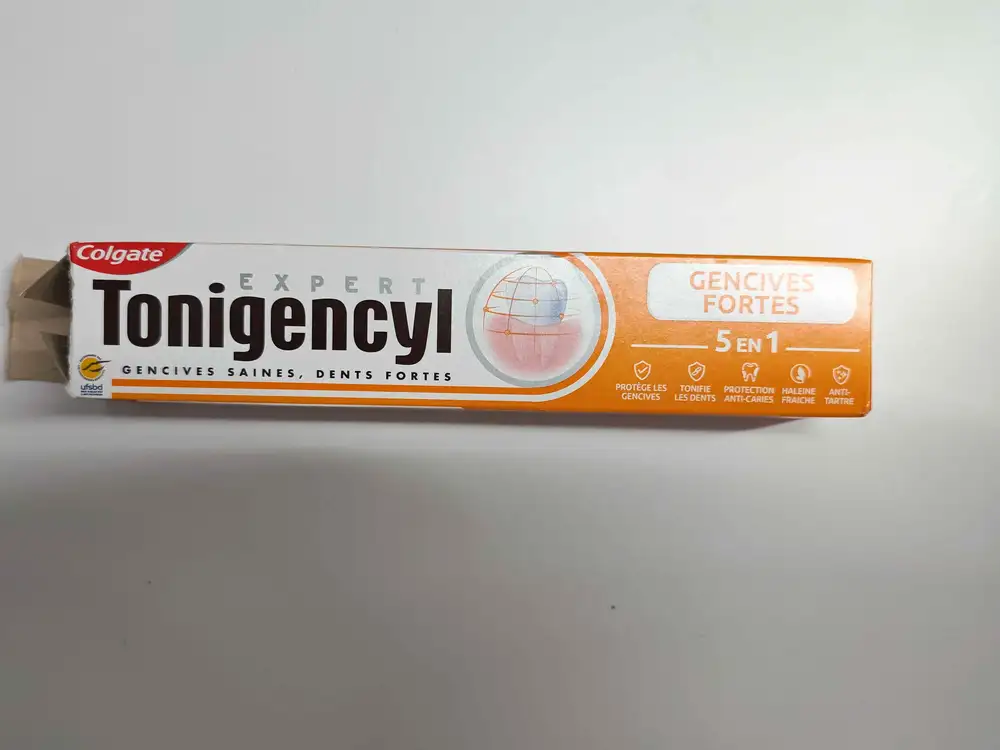 COLGATE - Expert tonigencyl - Dentifrice gencives fortes 5en1