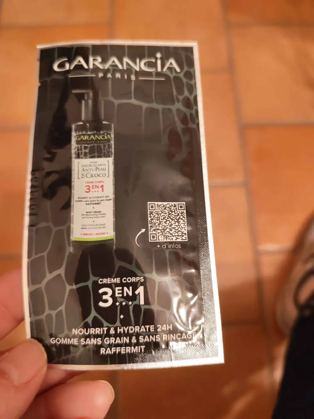 GARANCIA - Ensorselante anti-peau de croco - Crème corps 3en1