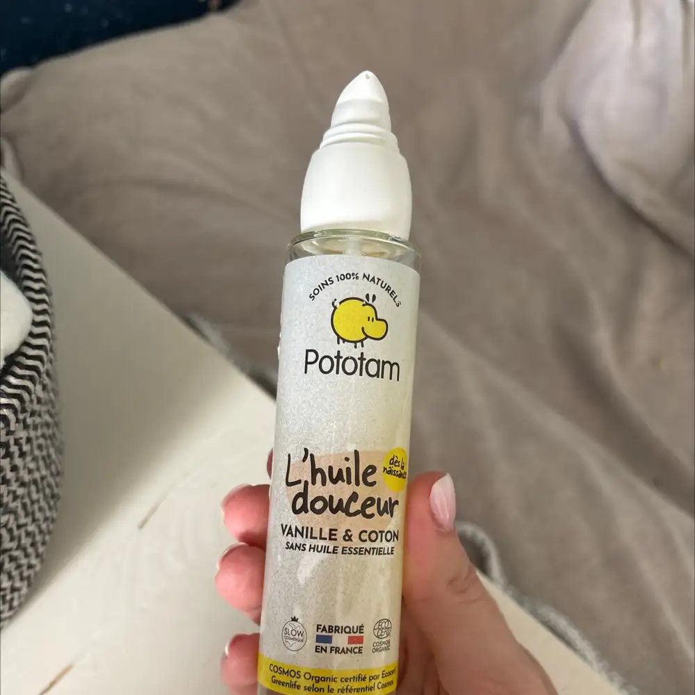 POTOTAM - L’huile douceur vanille et coton