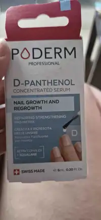 PODERM - D-panthenol - Concentrated serum nail growth an regrowth