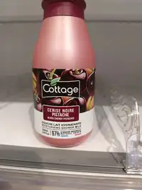 COTTAGE - Cerise noire pistache - Douche lait hydratante