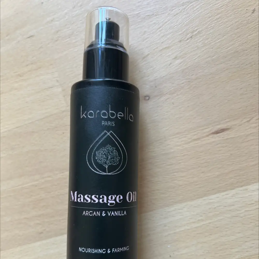 KARABELLA - Massage oil argan & vanilla