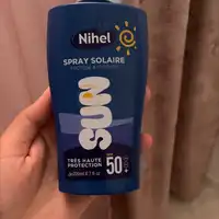 NIHEL - Sun - Spray solaire SPF 50