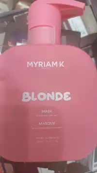 MYRIAM.K - Blonde - Masque pour cheveux blonde ou gris