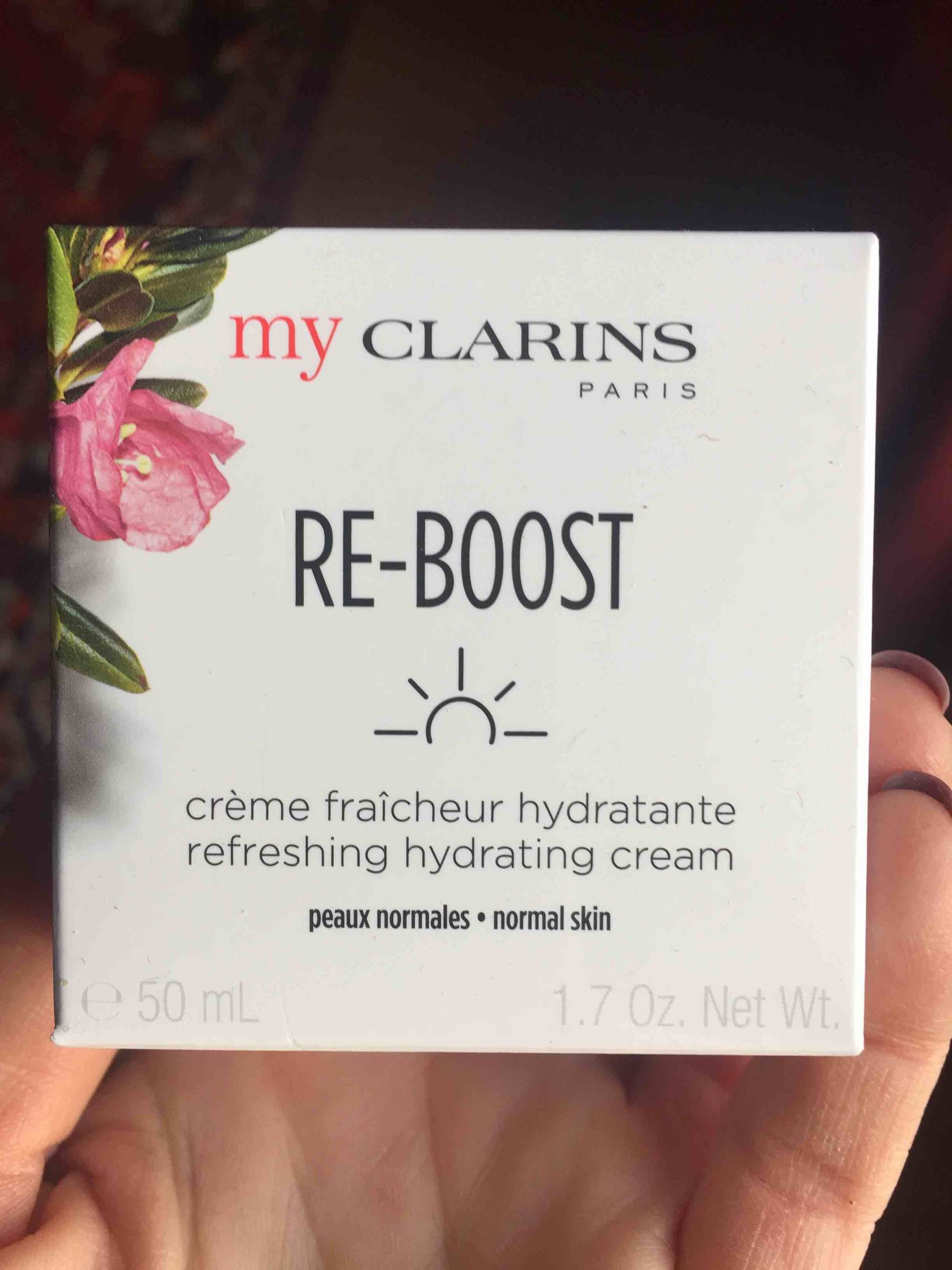 MY CLARINS - Re-boost - Crème fraîcheur hydratante