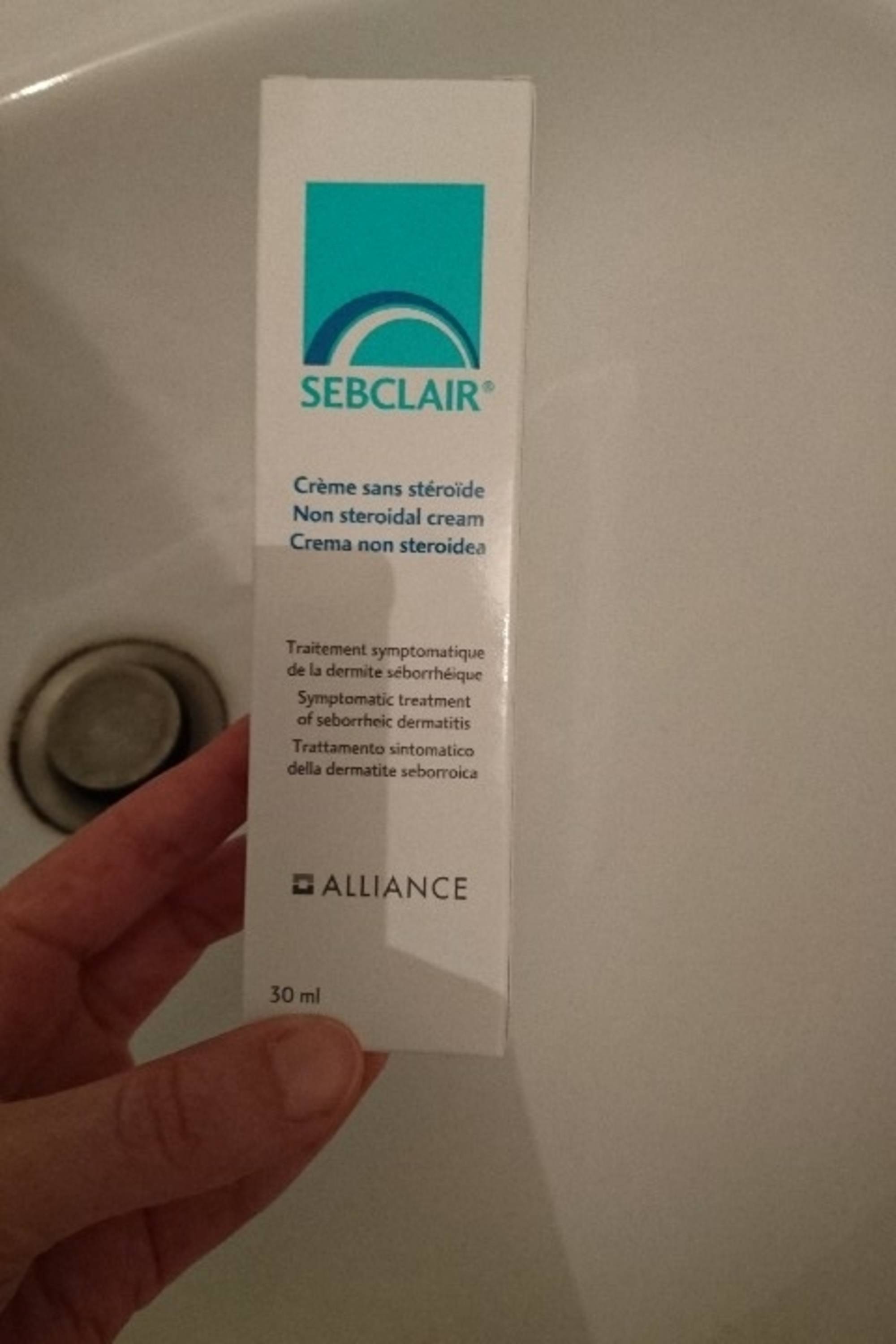 SEBCLAIR - Alliance - Crème sans stéroïde