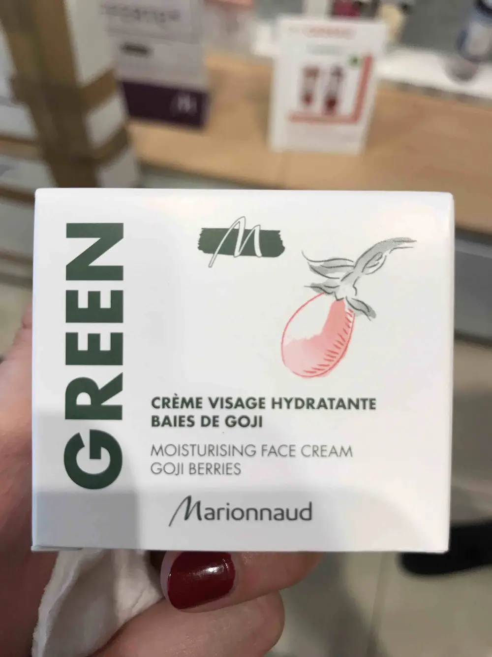 MARIONNAUD - Green - Crème visage hydratante