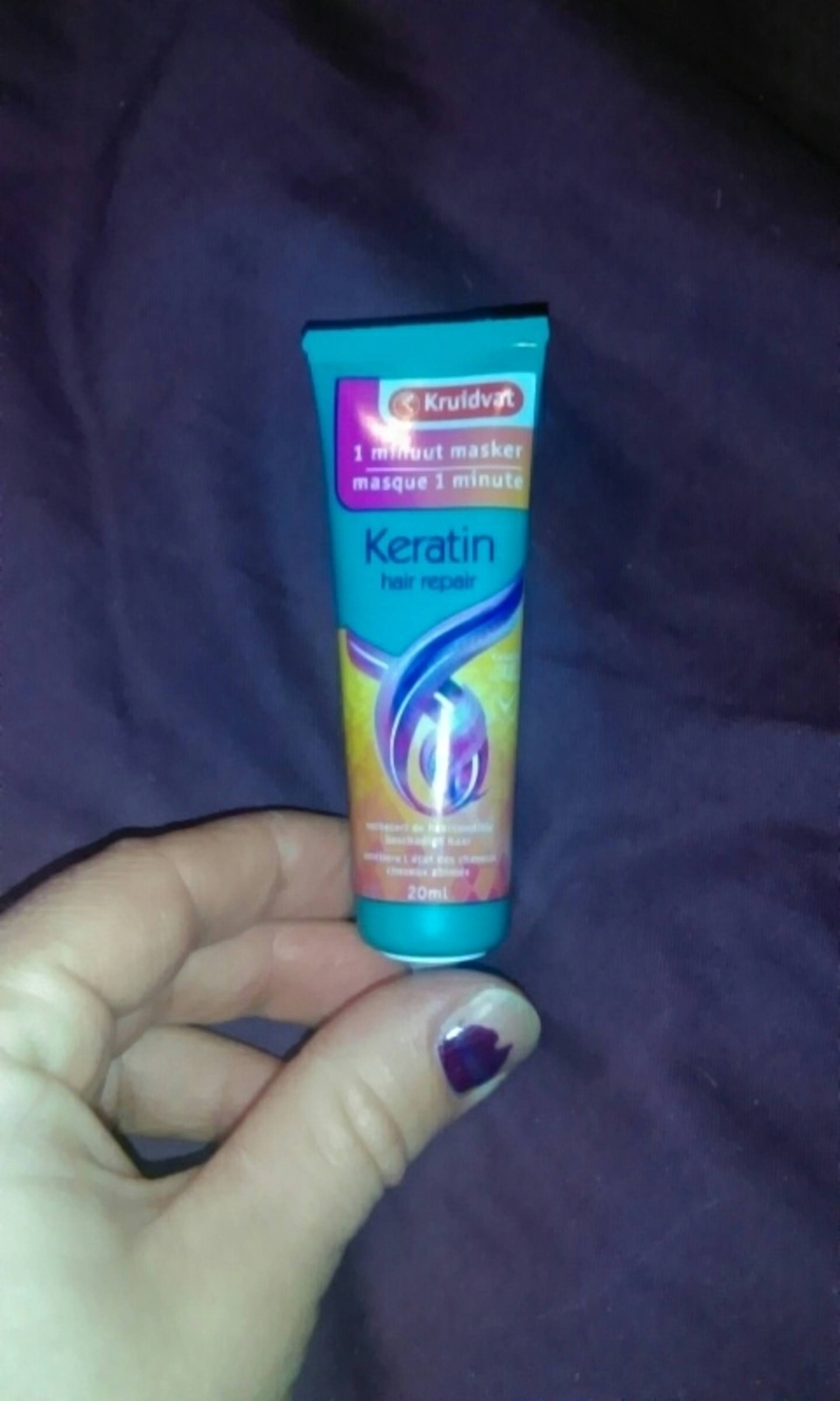 KRUIDVAT - Keratin hair repair - Masque 1 minute