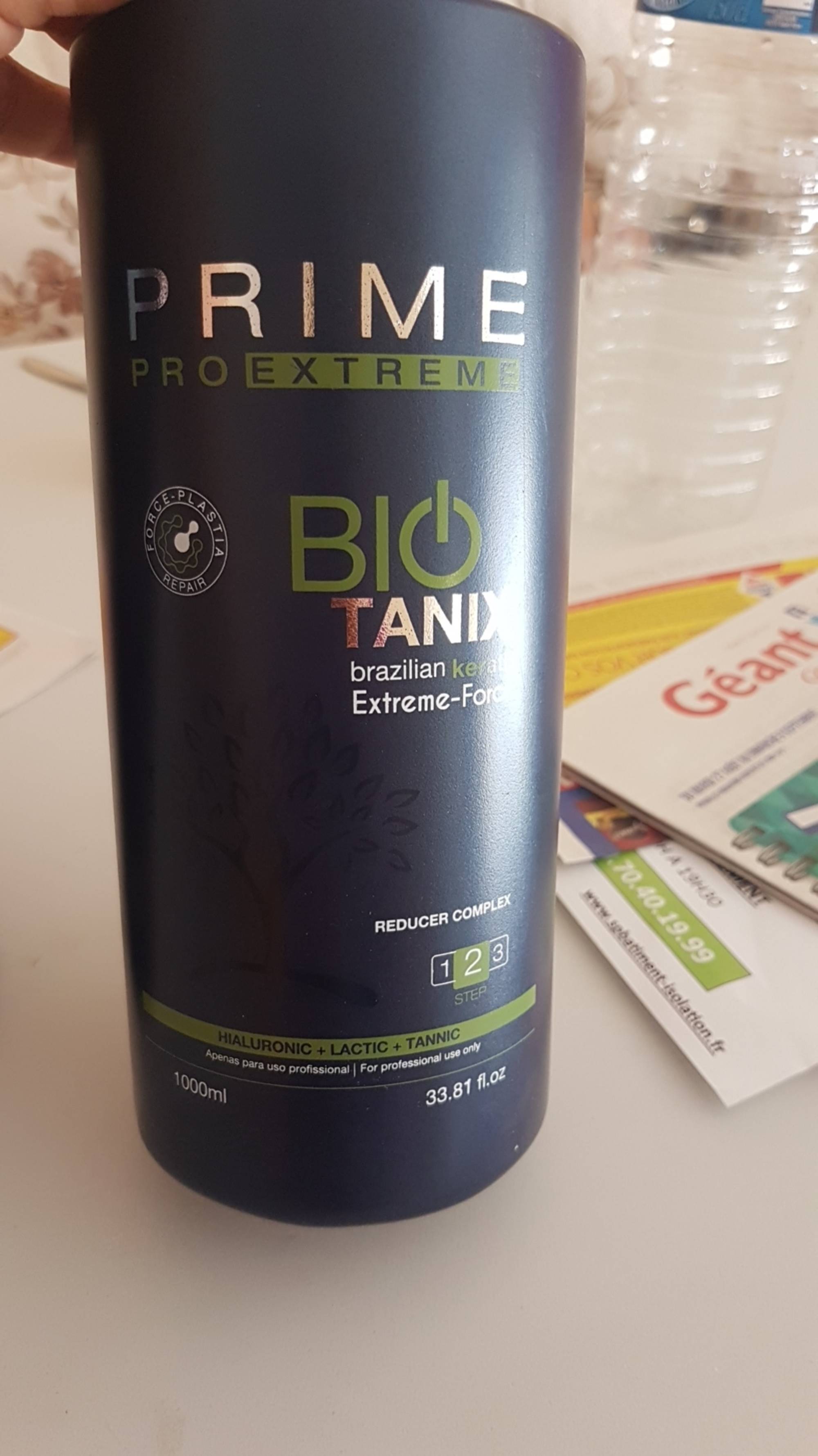 PRIME PRO EXTREME - Bio tanix - Brazilian keratin