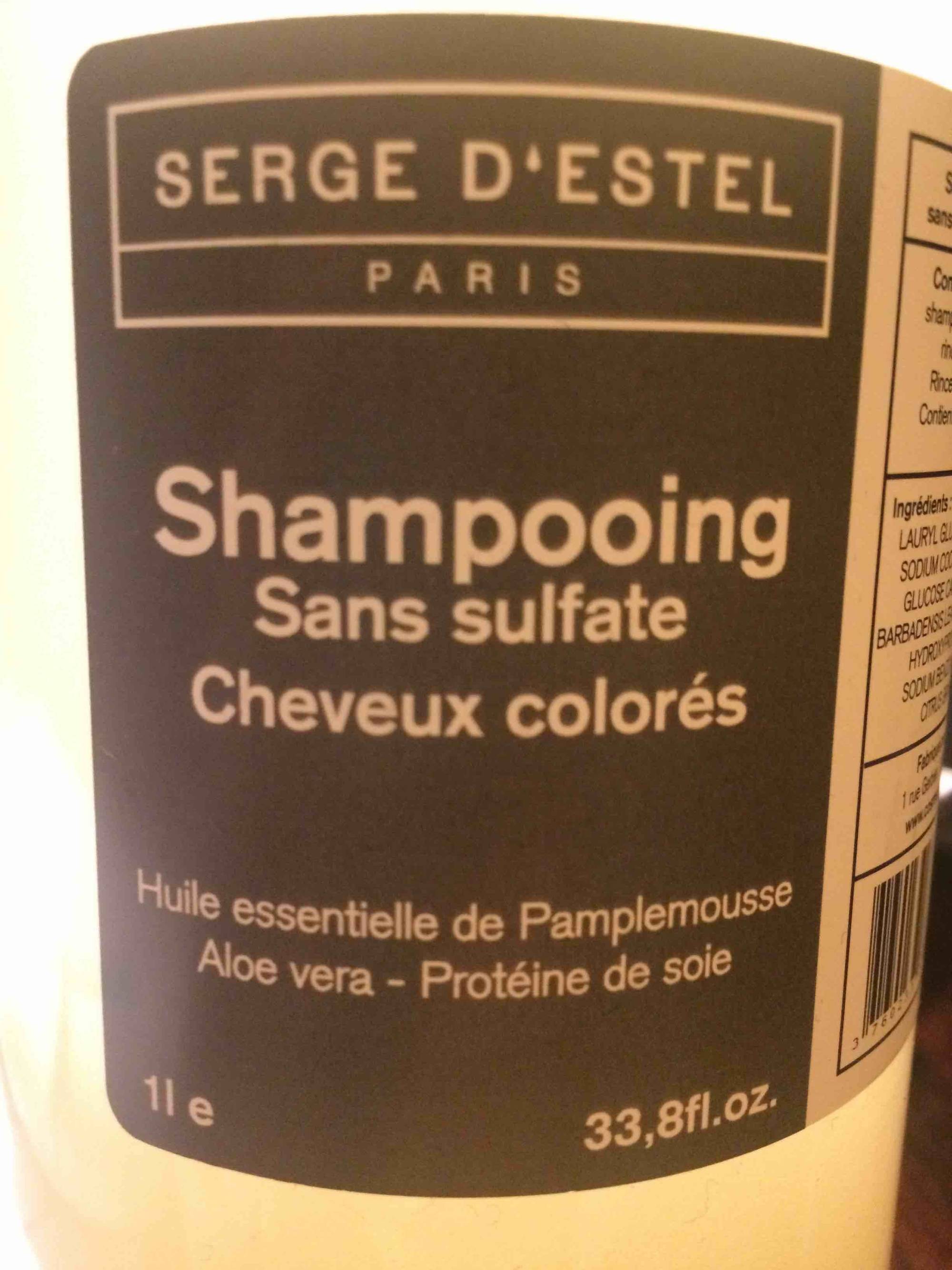 SERGE D'ESTEL - Shampooing sans sulfate cheveux colorés