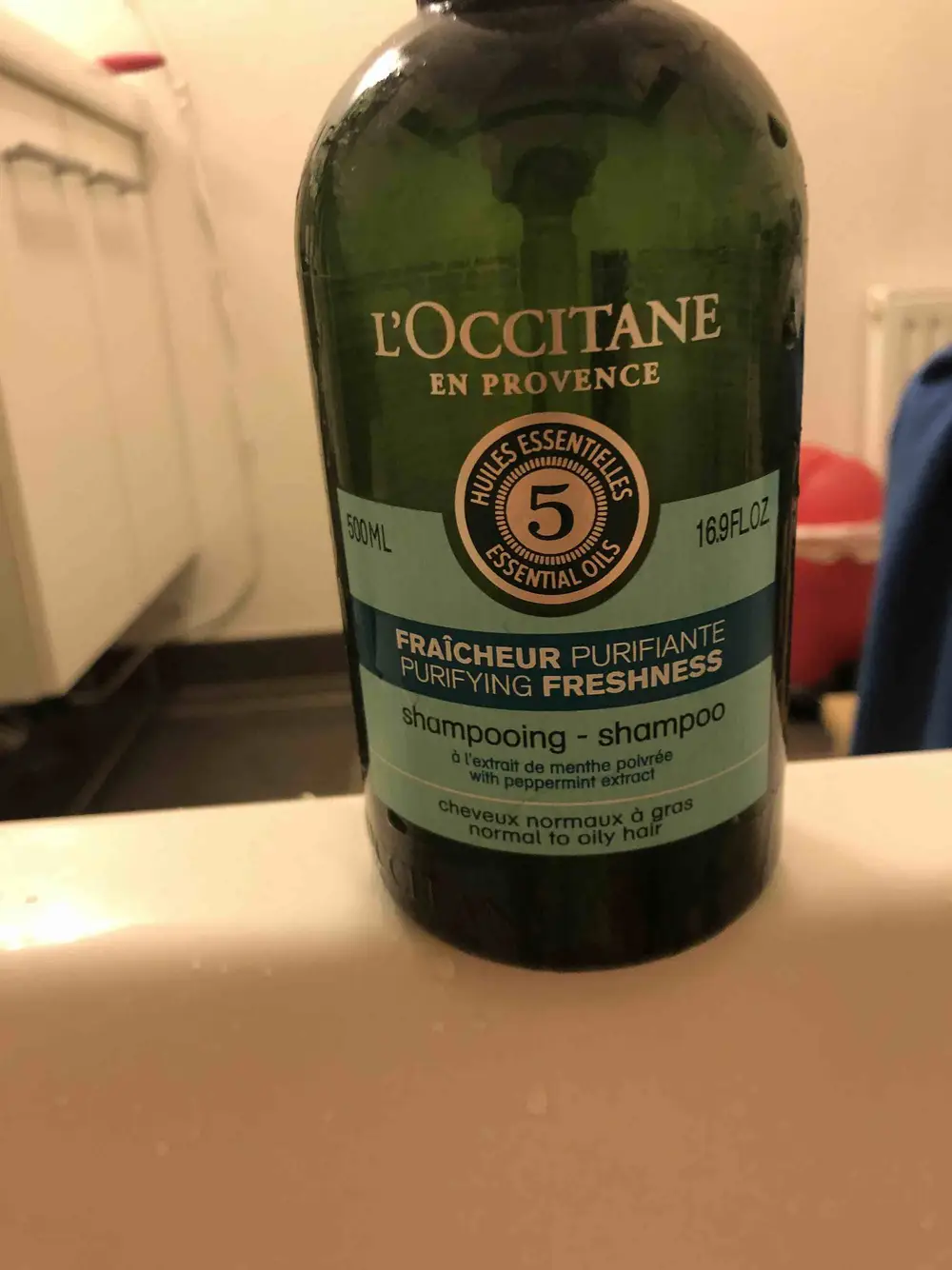 L'OCCITANE EN PROVENCE - 5 huiles essentielles - Shampooing fraîcheur purifiante