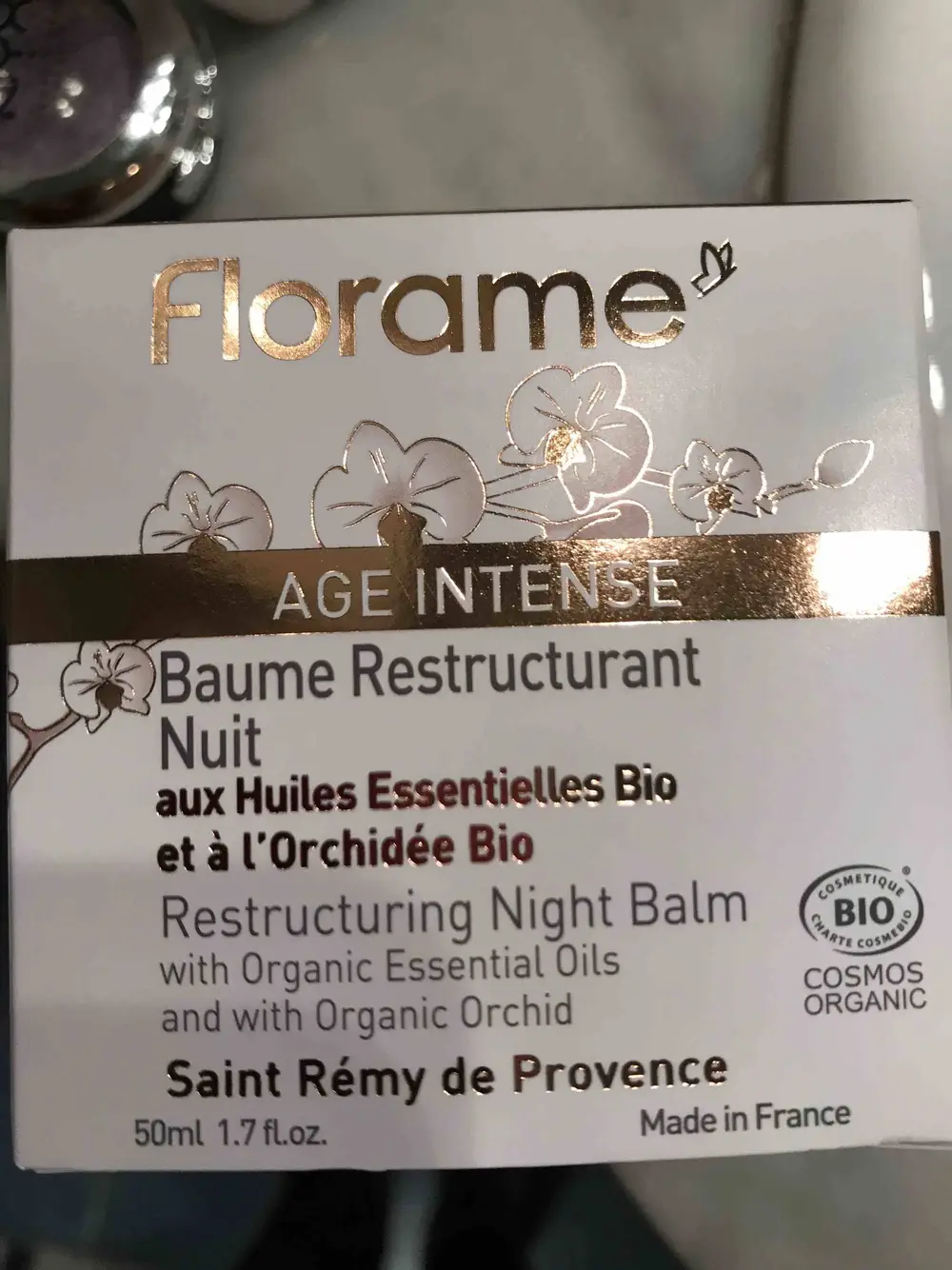 FLORAME - Age intense - Baume restructurant nuit bio